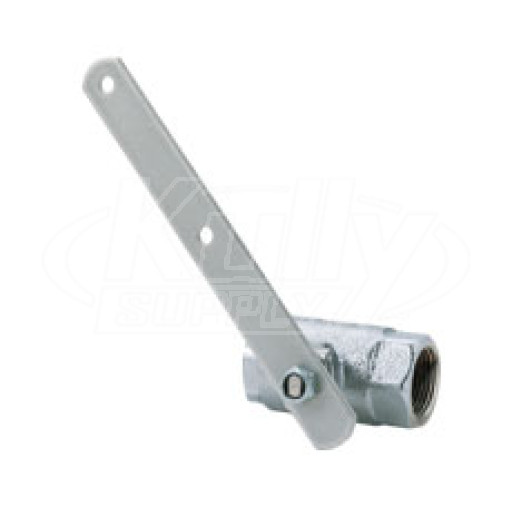 Haws SP260.158 Brass Stay-Open Drench Shower Ball Valve Assembly