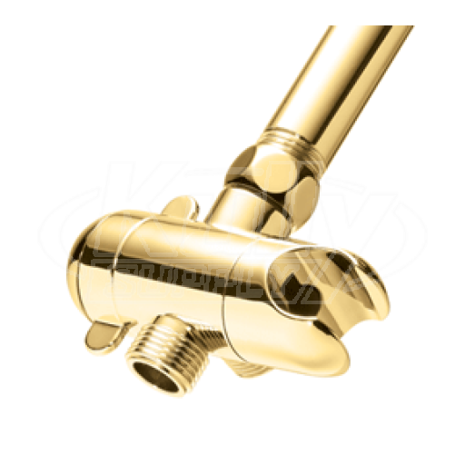 Speakman VS-113-PB Plastic/Brass 3-Way Shower Diverter - Polished Brass