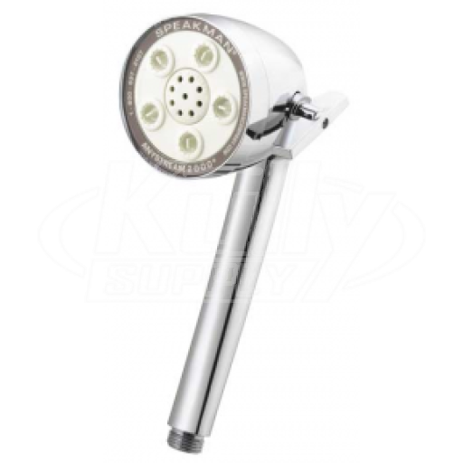 Speakman VS-2000-MH-BP 5-Jet Anystream 2000 Handheld Showerhead - Polished Chrome (Discontinued)