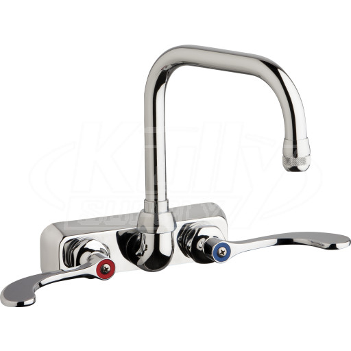 Chicago W4W-DB6AE1-317ABCP Hot and Cold Water Workboard Sink Faucet