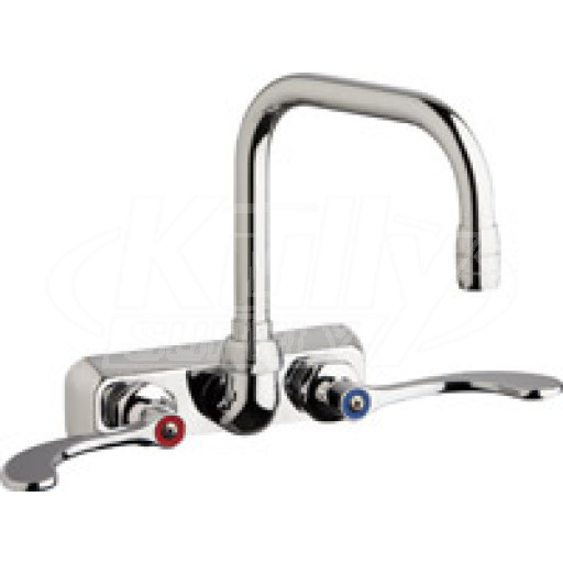 Chicago W4W-DB6AE35-317AB Hot and Cold Water Washboard Sink Faucet