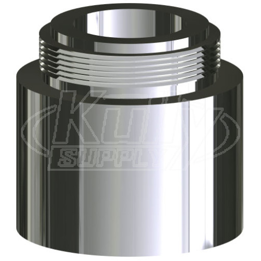 Chicago E62VPJKABCP 1.5 GPM (5.7 L/min) Vandal Proof Non-Aerating Outlet Antimicrobial Pressure Compensating Laminar Flow 