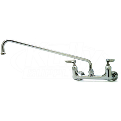 T&S Brass B-0230-BST Double Pantry Faucet