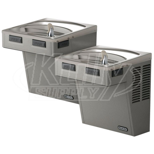 Elkay EMABFTLDDC NON-REFRIGERATED Dual Drinking Fountain