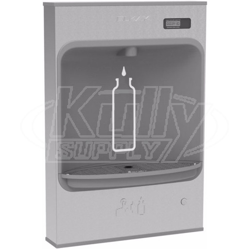 Elkay EZH2O EMASMB Stainless Steel Mechanical Battery Powered Surface Mount Bottle Filling Station