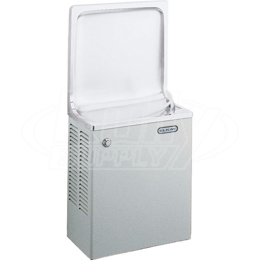 Elkay ESWA8T1Z Sandalwood Semi-recessed Backsplash Drinking Fountain (Discontinued)