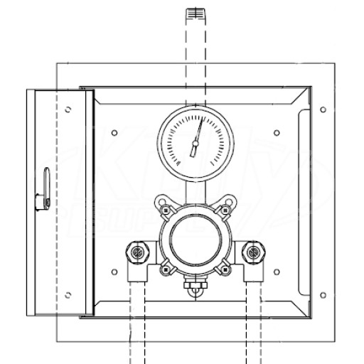 Guardian G3607 Thermostatic Mixing Valve (for Eyewashes) (Discontinued)