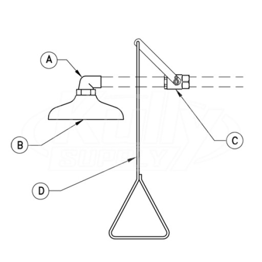 Guardian Hotizontal Shower Parts Breakdown