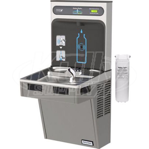 Halsey Taylor HydroBoost HTHB-HACG8PV-WF GreenSpec Filtered Drinking Fountain with Bottle Filler