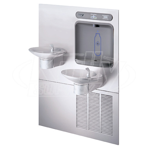 Halsey Taylor HTHBWF-OVLSER-I Integral Hydroboost Bottle Filling Station