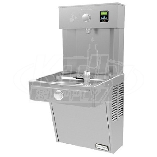 Halsey Taylor HydroBoost Vandal-Resistant Bottle Filling Station Non-Filtered Non-Refrigerated Stainless
