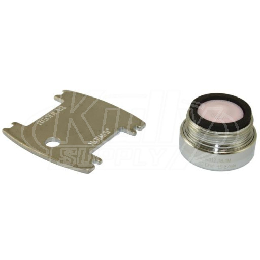 1.2 Gpm Vr Aerator, 13/16-27Un Male Threads, Vr Key