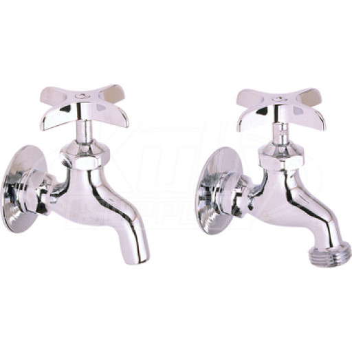 Elkay LK69C Single Hole Wall Mount Faucet (Pair)