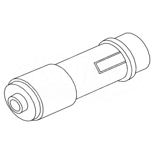 Bradley S01-459 Theft-Resistant Toilet Paper Dispenser Spindle