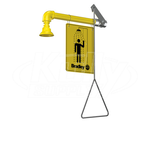 Bradley S19-120 Drench Shower (with Plastic Showerhead)