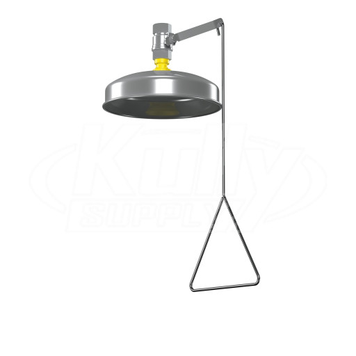 Bradley S19-130A Stainless Steel Drench Shower (with Plastic Showerhead)
