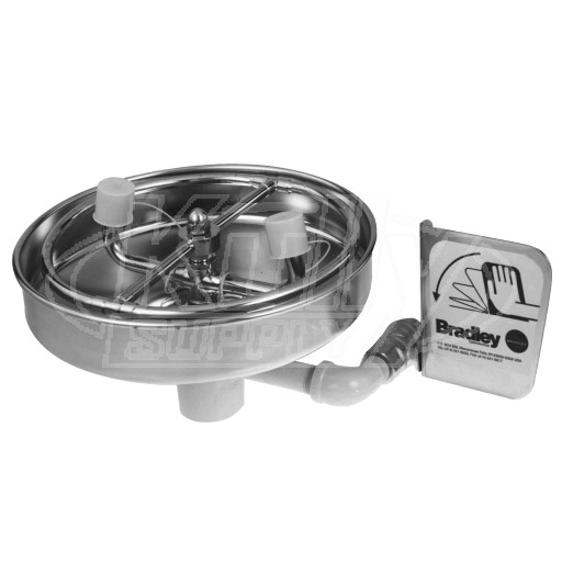 Bradley S19-230K Eye/Face Wash (with Stainless Steel Receptor)