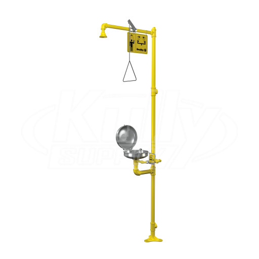 Bradley S19-310DC Combination Drench Shower & Eyewash