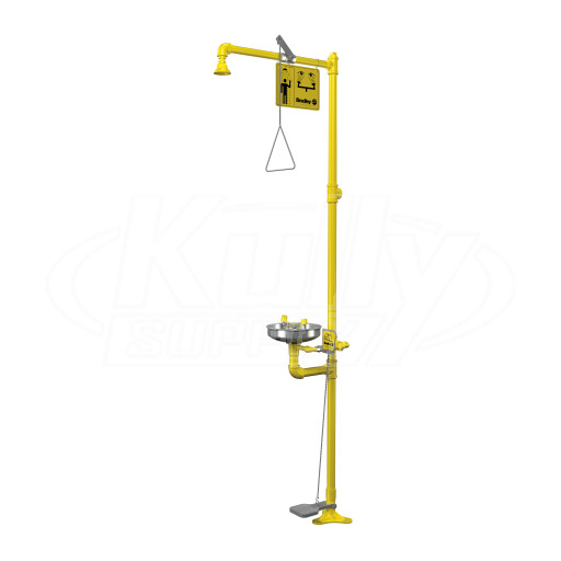 Bradley S19-310LL Combination Drench Shower & Eyewash