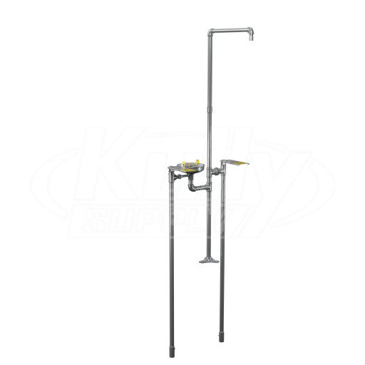 Bradley S19-310NN6SS Frostproof Stainless Steel Combination Drench Shower & Eye/Face Wash (Discontinued)