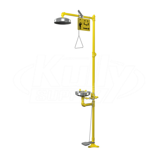 Bradley S19-310UU Combination Drench Shower & Eyewash