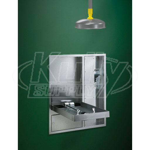 Bradley S19-315PBF Concealed Barrier-Free Eyewash