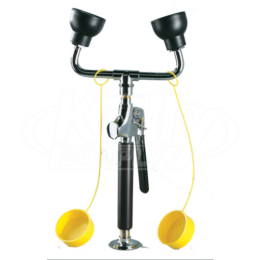 Bradley S19-460EFW Deck-Mounted Drench Hose (with Dual Sprayhead)