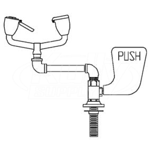Speakman SE-571 Tabletop-Mounted Eyewash (Discontinued)