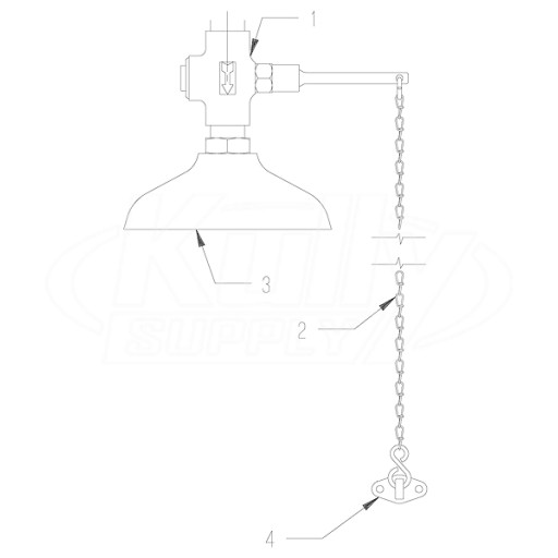 Speakman SE-201 Shower Parts Breakdown