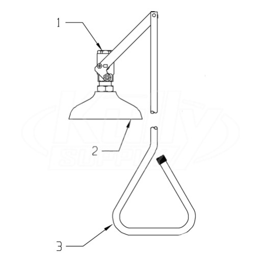 Speakman SE-220-ADA Shower Parts Breakdown