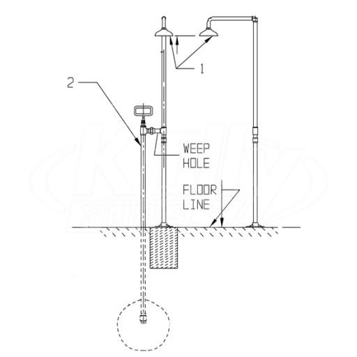 Speakman SE-260 Shower Parts Breakdown