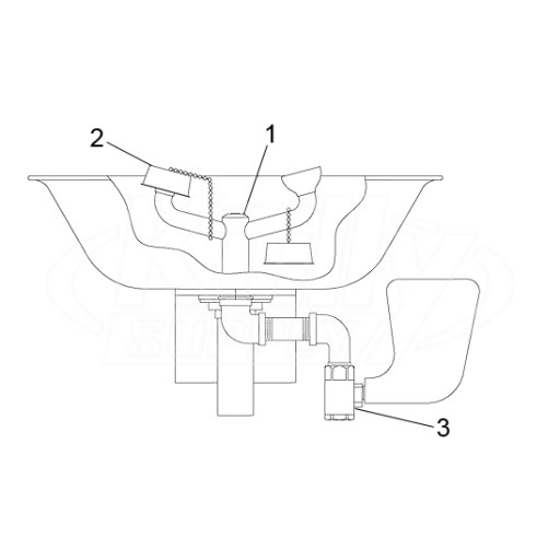 Speakman SE-490-SS Eye/Face Wash Parts Breakdown