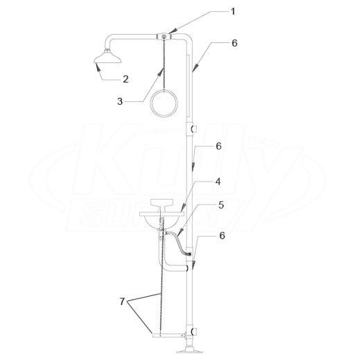 Speakman SE-605 Combo Parts Breakdown