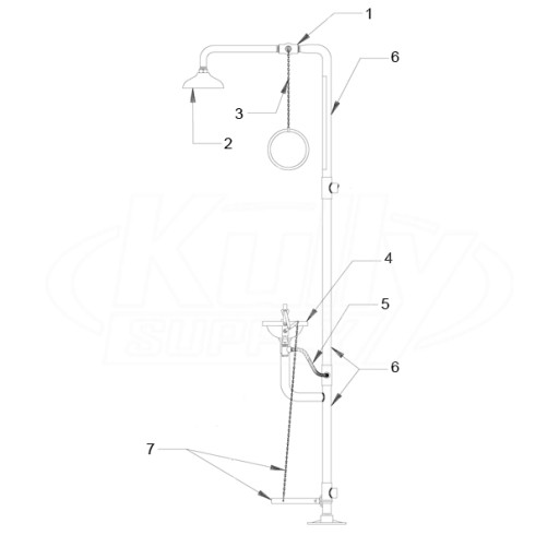 Speakman SE-610 Combo Parts Breakdown