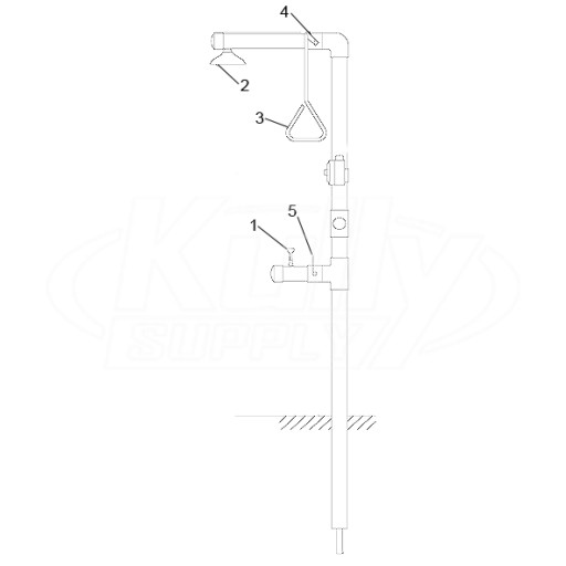 Speakman SE-6100-C1D2 Heat-Traced Unit Parts Breakdown