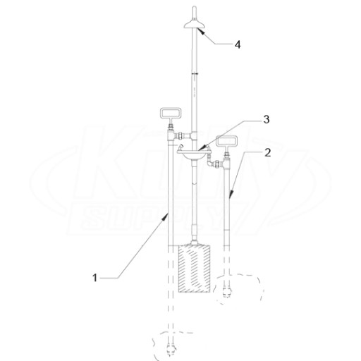 Speakman SE-618 Combo Parts Breakdown