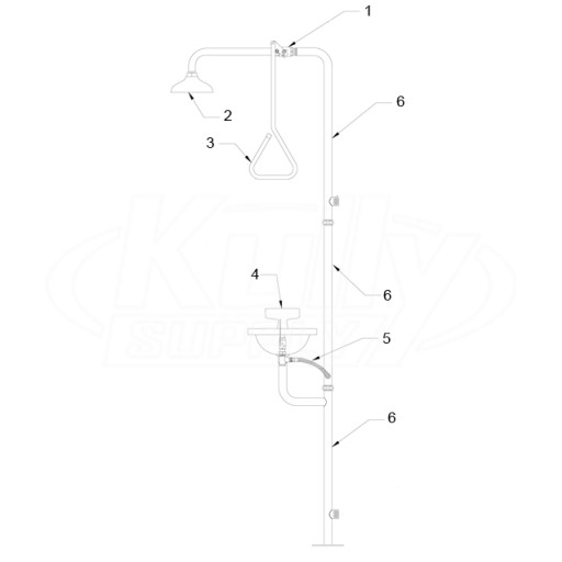 Speakman SE-623 Combo Parts Breakdown