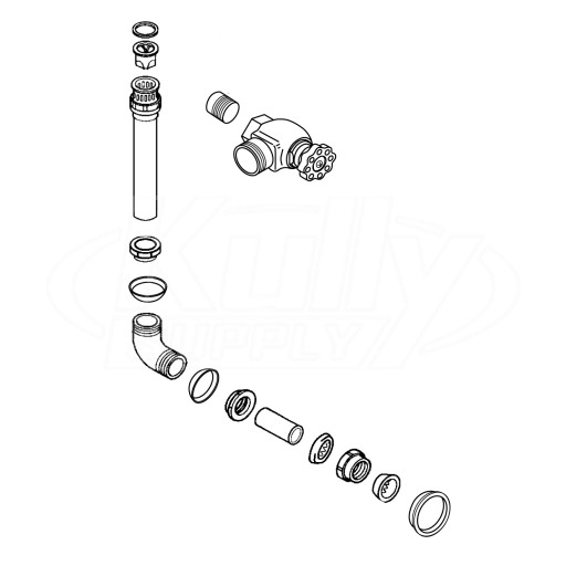 Toto VB13RB-33 1-1/2" Flush Valve Access Kit