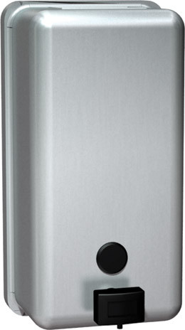 ASI 0347 Horizontal Liquid Soap Dispenser, Surface Mounted
