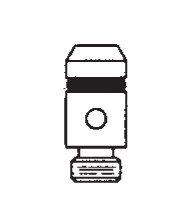 Fisher 1001-0002 Cock Volume Control SA