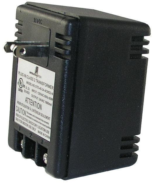 Sloan ETF-233 Plug-In Transformer (120 VAC Input & 24 VAC Output)
