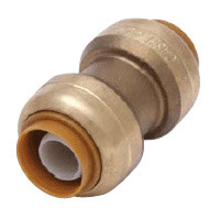 SharkBite U020LF Straight Coupling 1" X 1" - Lead Free