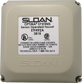 Sloan ETF-492-A Splash Proof Junction Box