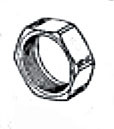 Sloan H-550 Rough Brass Adjustable Coupling (Discontinued)