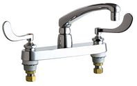 Chicago 1100-319ABCP Hot and Cold Water Sink Faucet