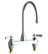 Chicago 1100-GN8AE3-369AB Hot and Cold Water Sink Faucet