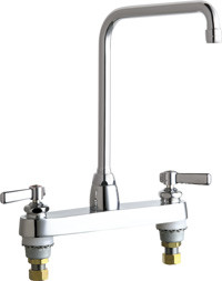 Chicago 1100-HA8-369ABCP Hot and Cold Water Sink Faucet