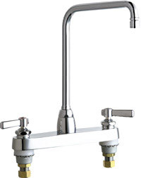Chicago 1100-HA8-369VPAAB Hot and Cold Water Sink Faucet