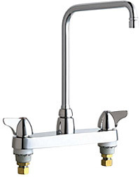 Chicago 1100-HA8VPAABCP Hot and Cold Water Sink Faucet