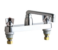 Chicago 1100-S6-950ABCP Hot and Cold Water Sink Faucet